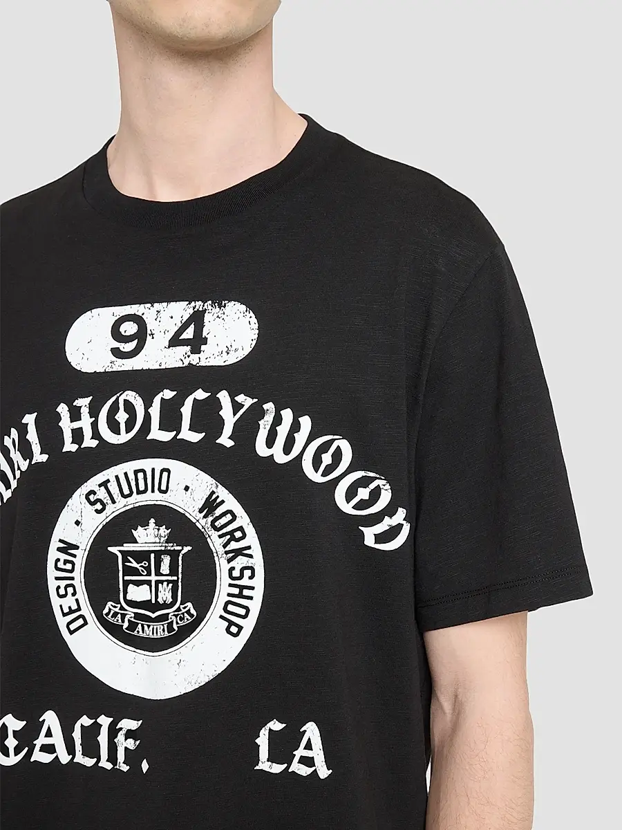 AMIRI Men's Collegiate Logo Boxy T-Shirt | Thumbnail 5 AMIRI Men's Collegiate Logo Boxy T-Shirt | Thumbnail 5