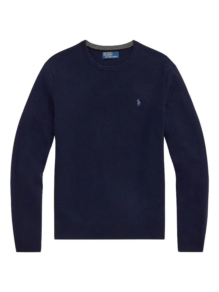 Polo Ralph Lauren Men's Logo-Embroidered Wool Sweater