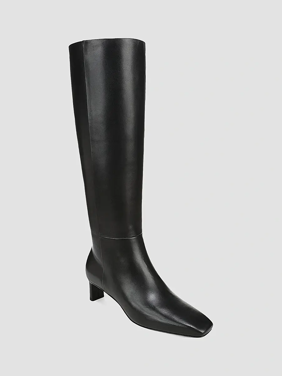 Vince Women's Lilith 45MM Leather Knee-High Boots | Thumbnail 2 Vince Women's Lilith 45MM Leather Knee-High Boots | Thumbnail 2