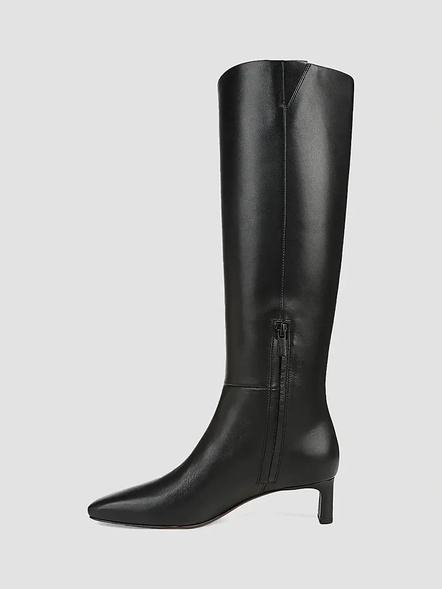 Vince Women's Lilith 45MM Leather Knee-High Boots | Thumbnail 4 Vince Women's Lilith 45MM Leather Knee-High Boots | Thumbnail 4