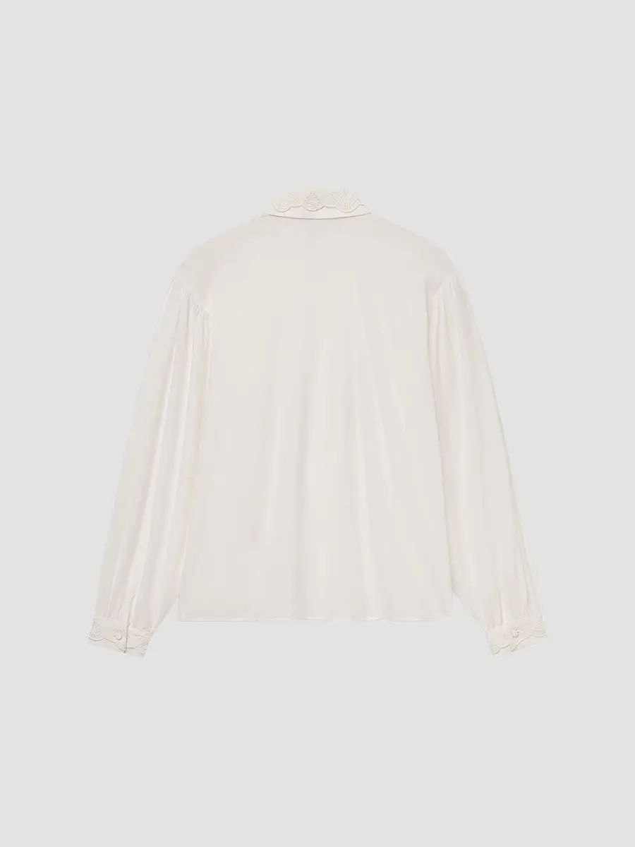 Frame Women's The Poplin Equestrian Shirt | Thumbnail 7 Frame Women's The Poplin Equestrian Shirt | Thumbnail 7
