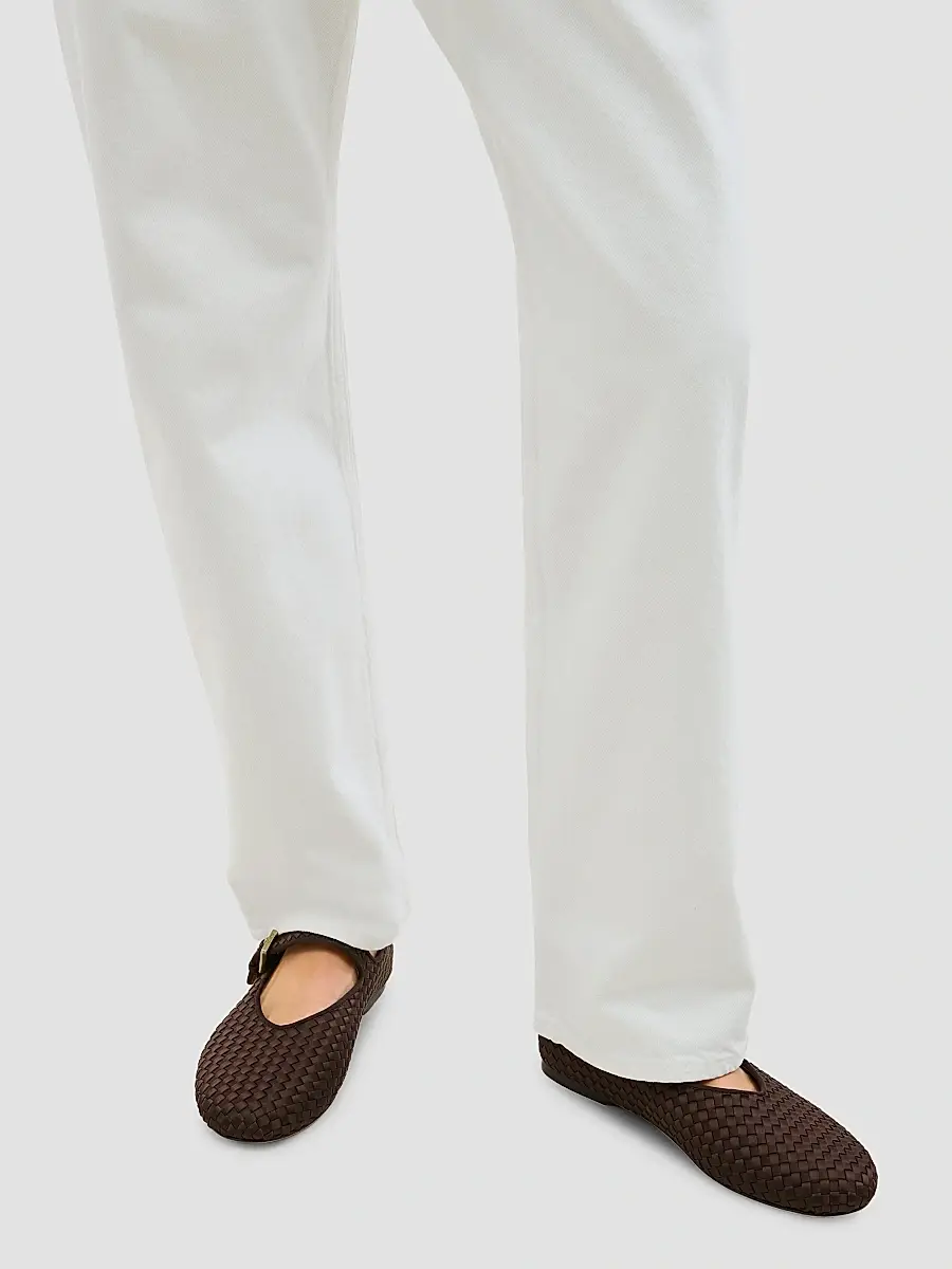 Naghedi Women's Marais Satin Mary Jane Flats | Thumbnail 5 Naghedi Women's Marais Satin Mary Jane Flats | Thumbnail 5