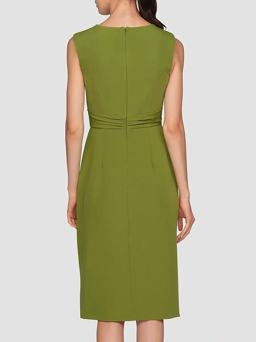 Kay Unger Women's Maya Ruffle Midi Dress | Thumbnail 3 Kay Unger Women's Maya Ruffle Midi Dress | Thumbnail 3