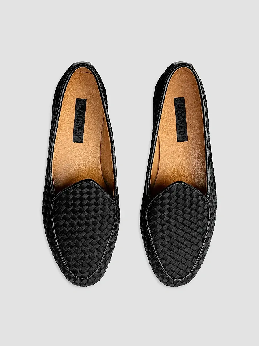 Naghedi Women's Lucca Satin Loafers | Thumbnail 2 Naghedi Women's Lucca Satin Loafers | Thumbnail 2