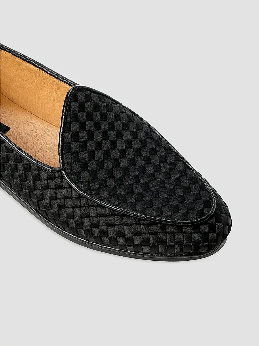 Naghedi Women's Lucca Satin Loafers | Thumbnail 4 Naghedi Women's Lucca Satin Loafers | Thumbnail 4