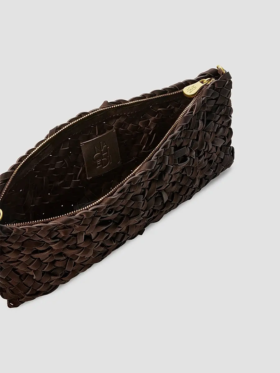 Naghedi Women's Gala Nest Weave Clutch Bag | Thumbnail 5 Naghedi Women's Gala Nest Weave Clutch Bag | Thumbnail 5
