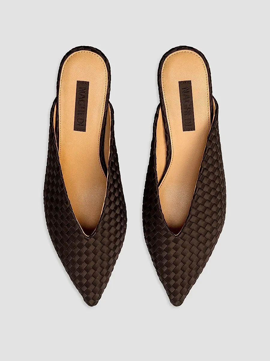 Naghedi Women's Strada Satin Kitten Heels | Thumbnail 2 Naghedi Women's Strada Satin Kitten Heels | Thumbnail 2