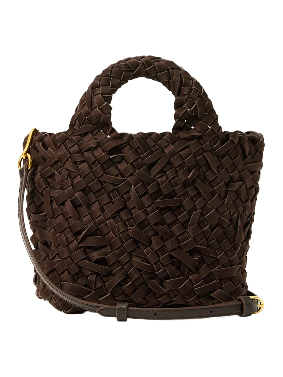 Women's St. Barths Petit Nest Weave Top Handle Bag Women's St. Barths Petit Nest Weave Top Handle Bag