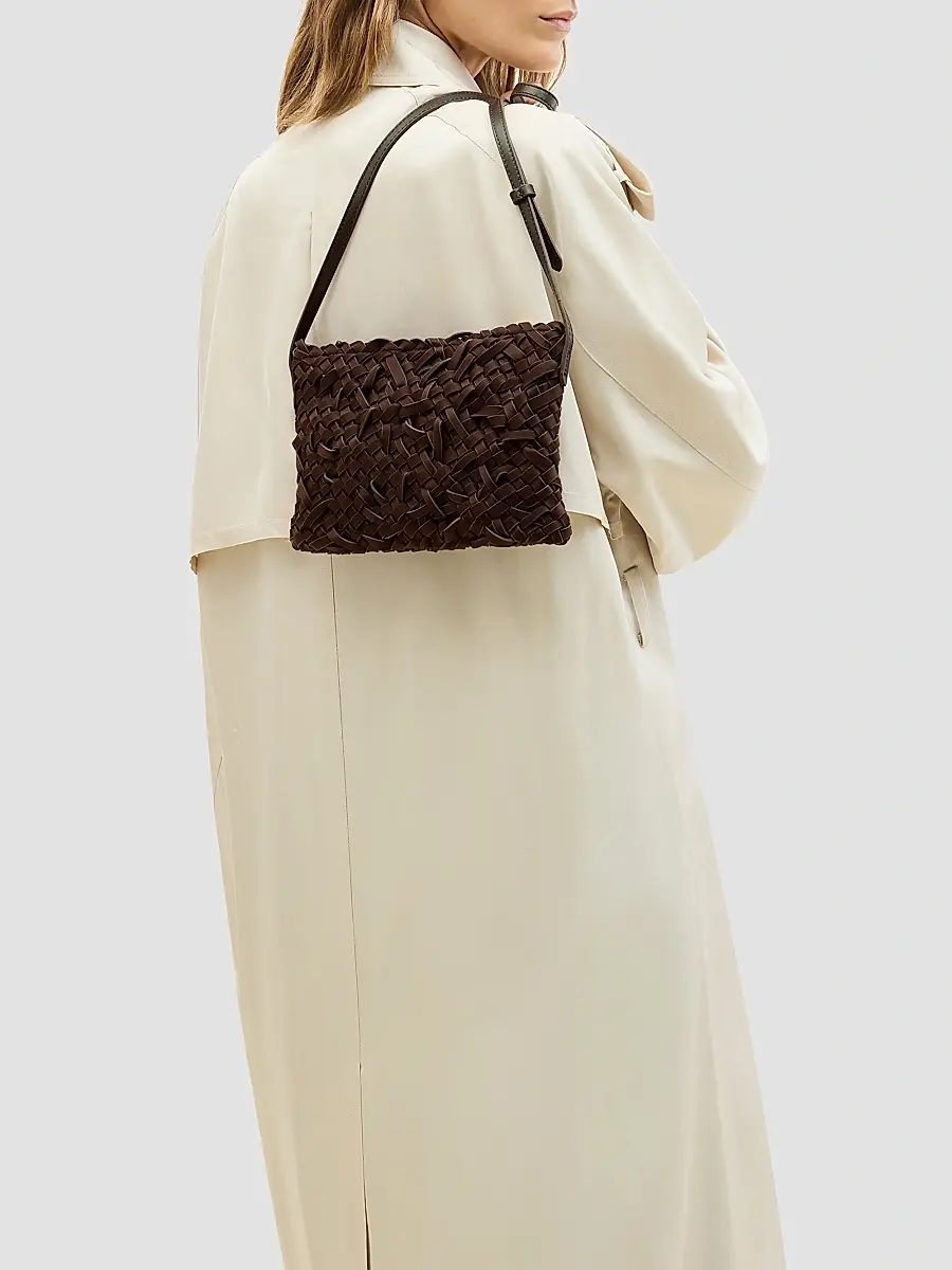 Naghedi Women's Soho Nest Weave Crossbody Bag | Thumbnail 3