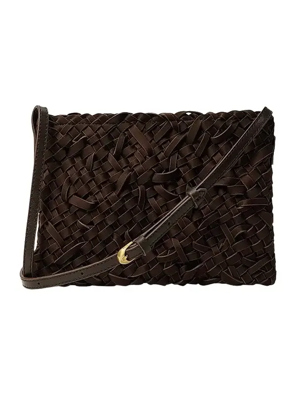 Naghedi Women's Soho Nest Weave Crossbody Bag