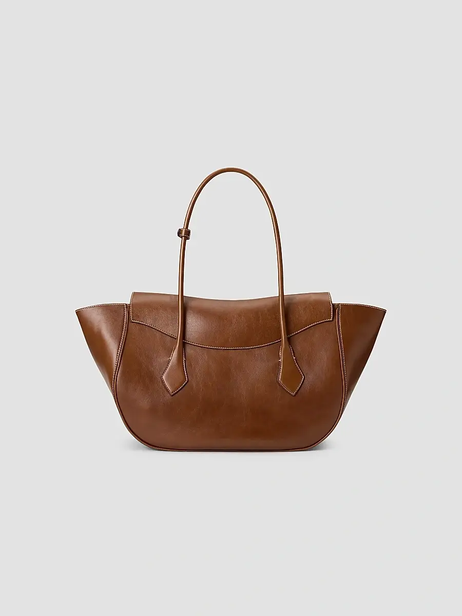 Polo Ralph Lauren Women's Polo Blaze Large Leather Shoulder Bag | Thumbnail 4
