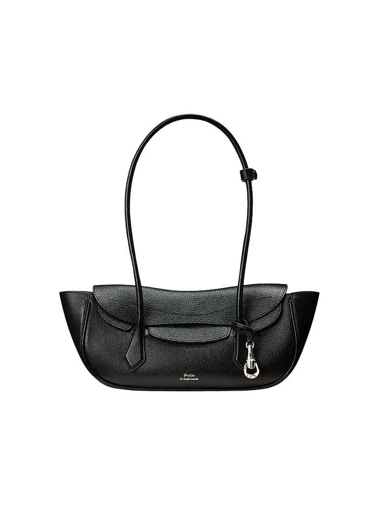 Women's Polo Blaze Small Grain Leather East-West Shoulder Bag Women's Polo Blaze Small Grain Leather East-West Shoulder Bag
