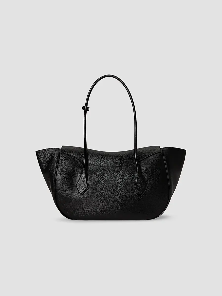 Polo Ralph Lauren Women's Polo Blaze Large Grain Leather Shoulder Bag | Thumbnail 4