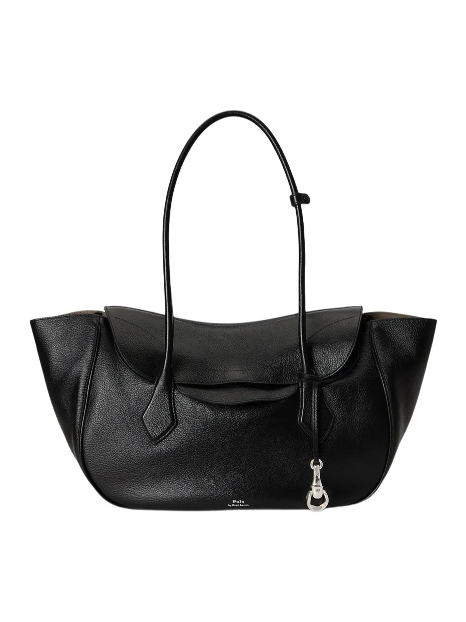 Women's Polo Blaze Large Grain Leather Shoulder Bag