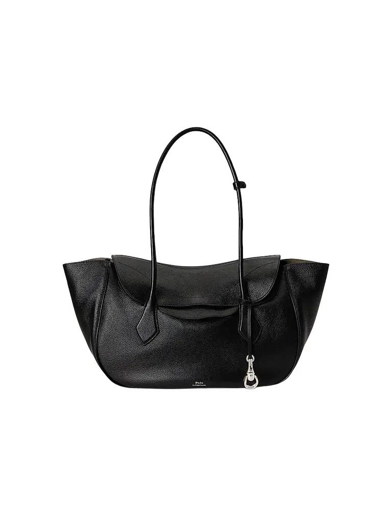 Women's Polo Blaze Large Grain Leather Shoulder Bag Women's Polo Blaze Large Grain Leather Shoulder Bag