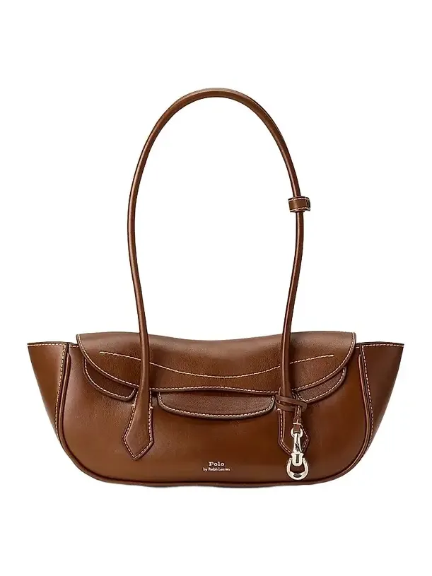 Women's Polo Blaze Small Leather East-West Shoulder Bag Women's Polo Blaze Small Leather East-West Shoulder Bag