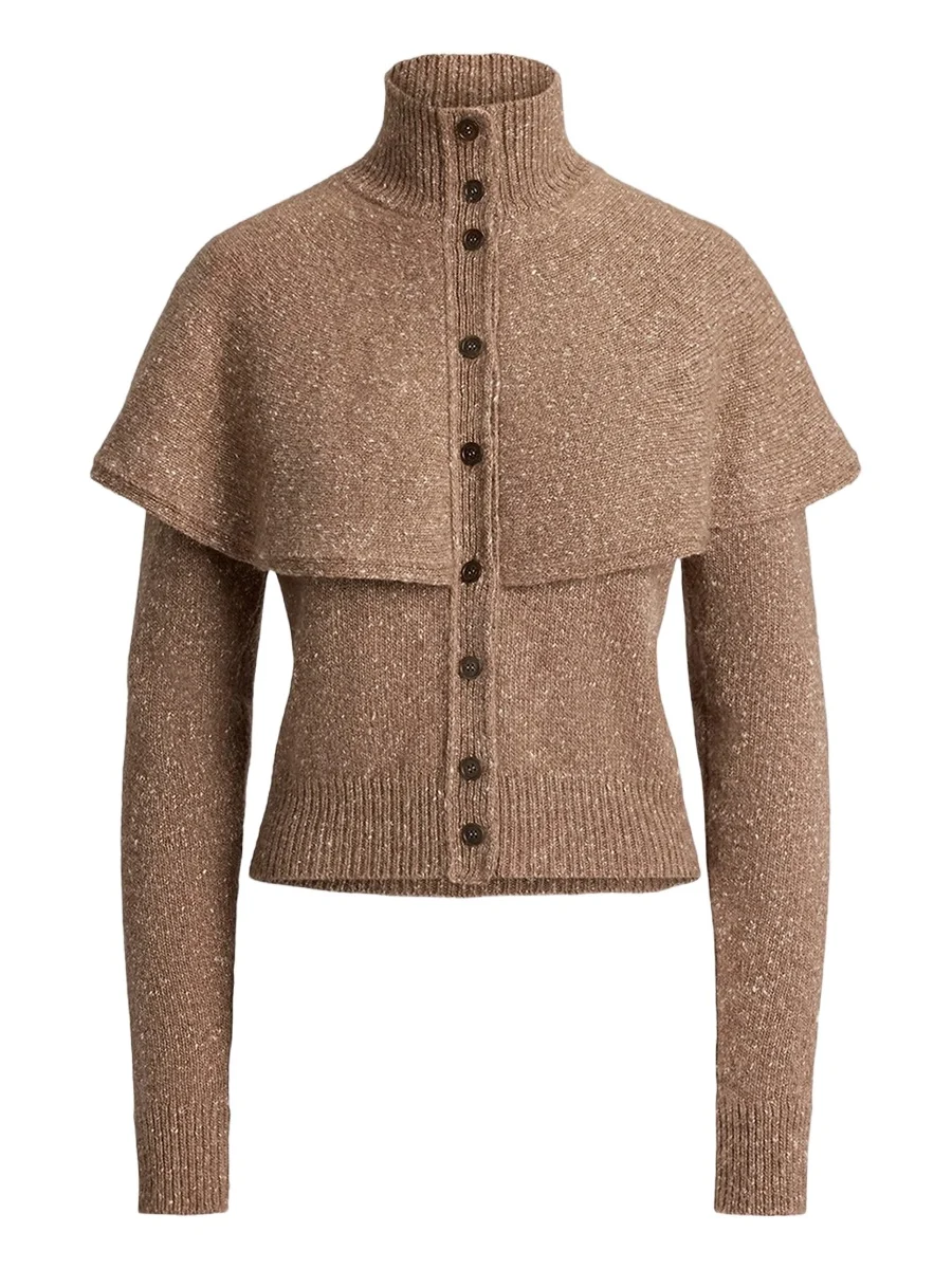 Ralph Lauren Collection Women's Cape Cashmere Donegal Sweater
