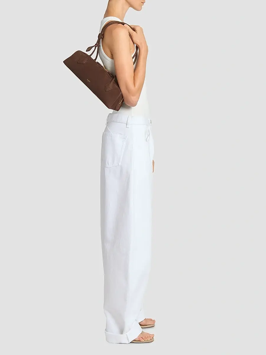 Alaïa Women's Le Teckel Leather Shoulder Bag | Thumbnail 2 Alaïa Women's Le Teckel Leather Shoulder Bag | Thumbnail 2