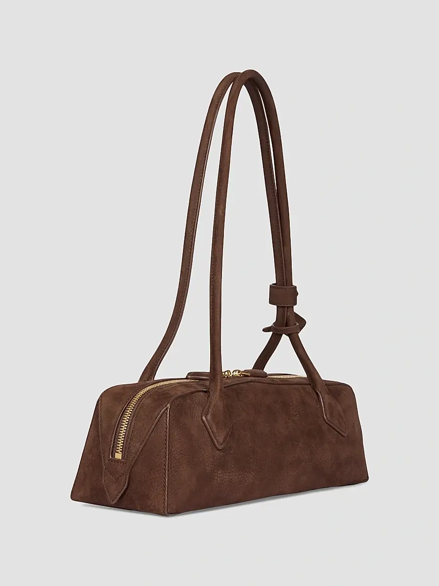 Alaïa Women's Le Teckel Leather Shoulder Bag | Thumbnail 4 Alaïa Women's Le Teckel Leather Shoulder Bag | Thumbnail 4
