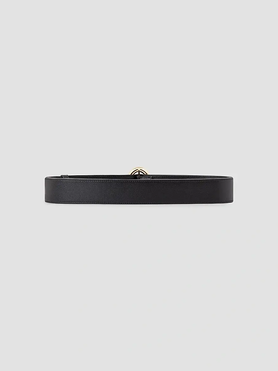 Givenchy Women's Sculpted Gem Belt in Leather - Black Gold | Thumbnail 2 Givenchy Women's Sculpted Gem Belt in Leather - Black Gold | Thumbnail 2