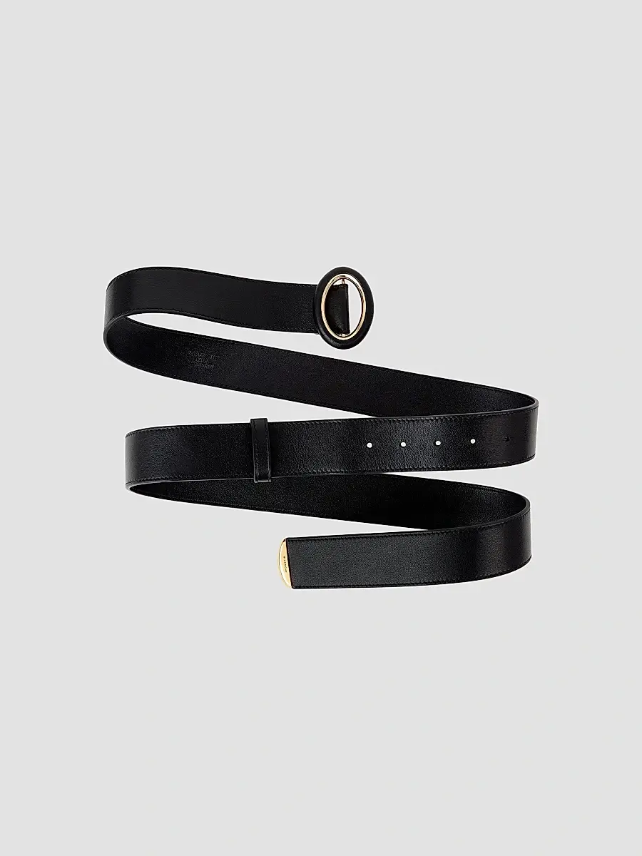 Givenchy Women's Sculpted Gem Belt in Leather - Black Gold | Thumbnail 4 Givenchy Women's Sculpted Gem Belt in Leather - Black Gold | Thumbnail 4