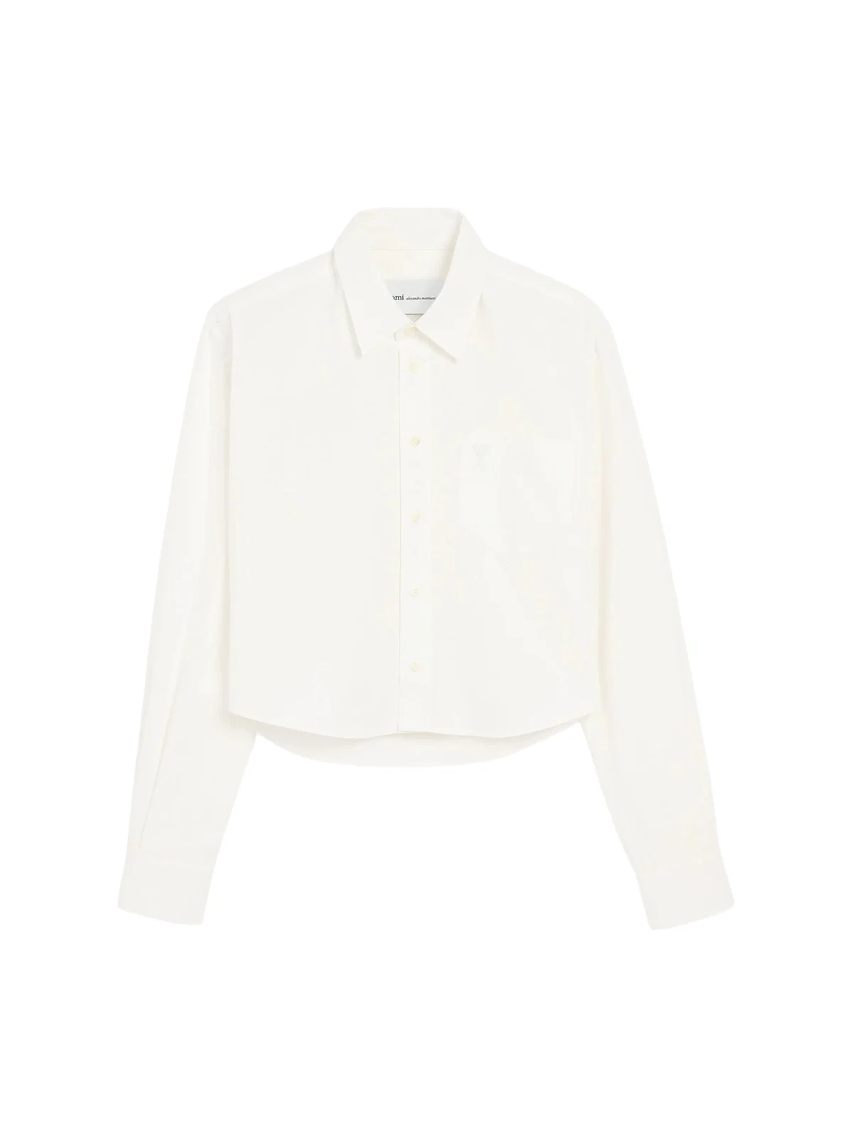 AMI PARIS Women's Embossed Ami de Coeur Cotton Shirt
