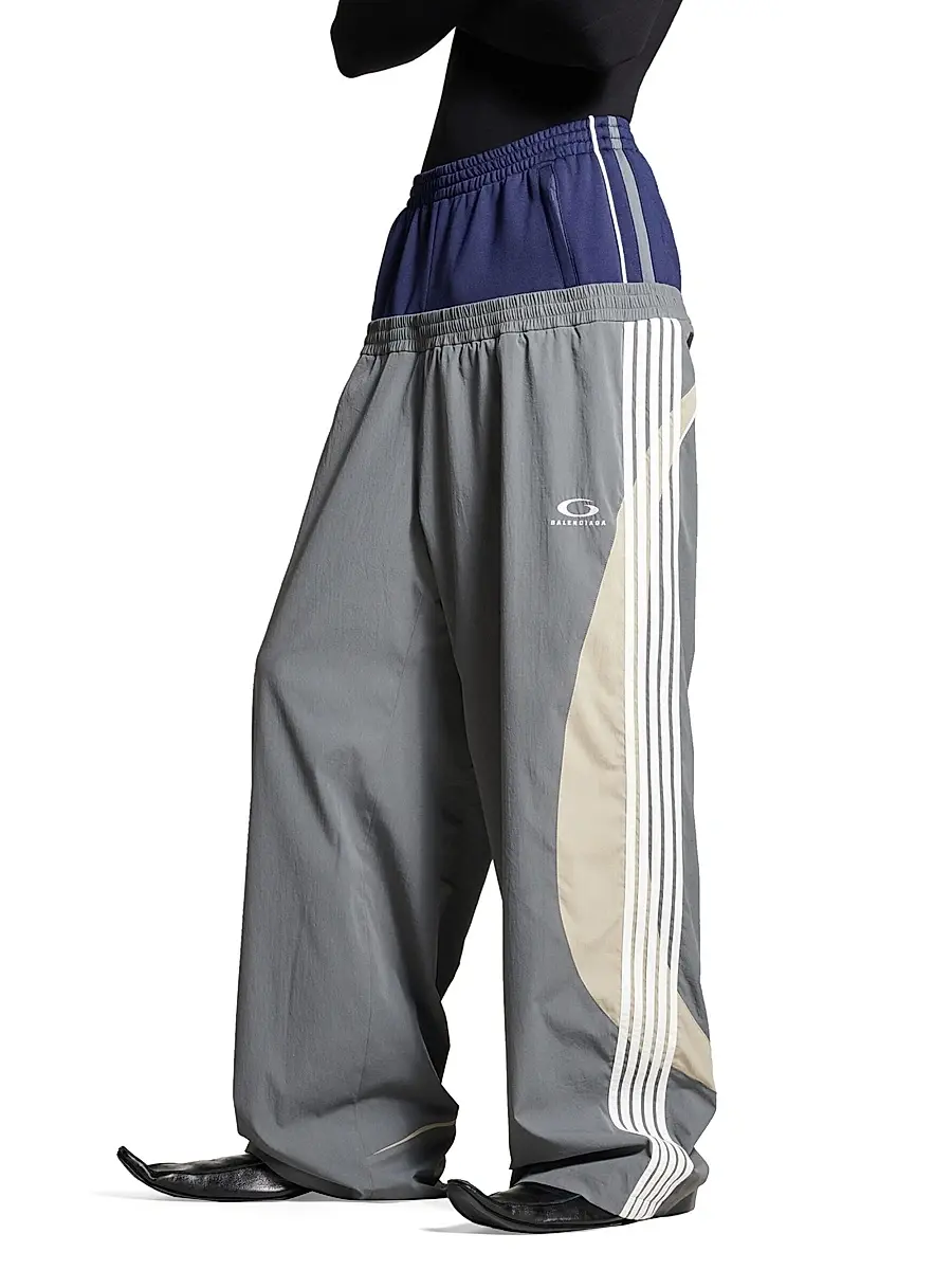 Balenciaga Unisex Cut-Up Tracksuit Pants | Thumbnail 4