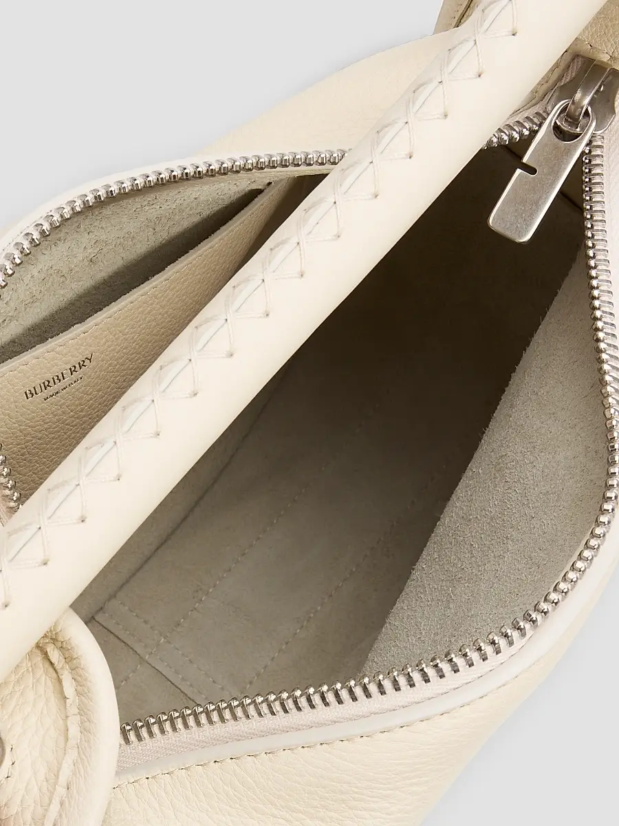 Burberry Women's Small B-Clip Messenger Crossbody Bag | Thumbnail 4 Burberry Women's Small B-Clip Messenger Crossbody Bag | Thumbnail 4