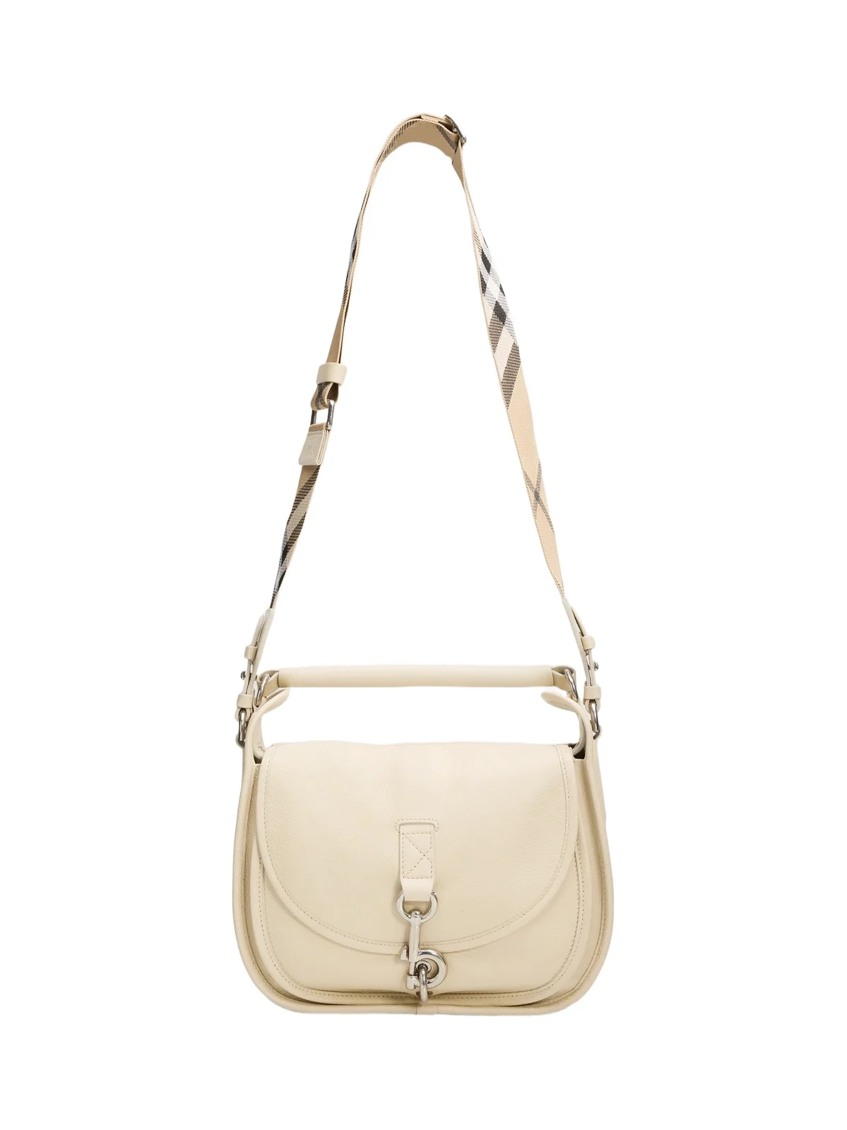 Burberry Women's Small B-Clip Messenger Crossbody Bag