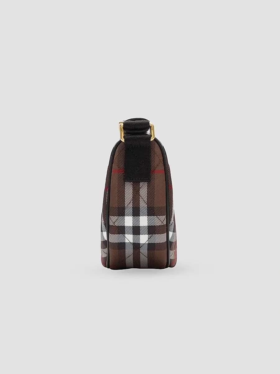 Burberry Women's Horseshoe Check Crossbody Bag | Thumbnail 3