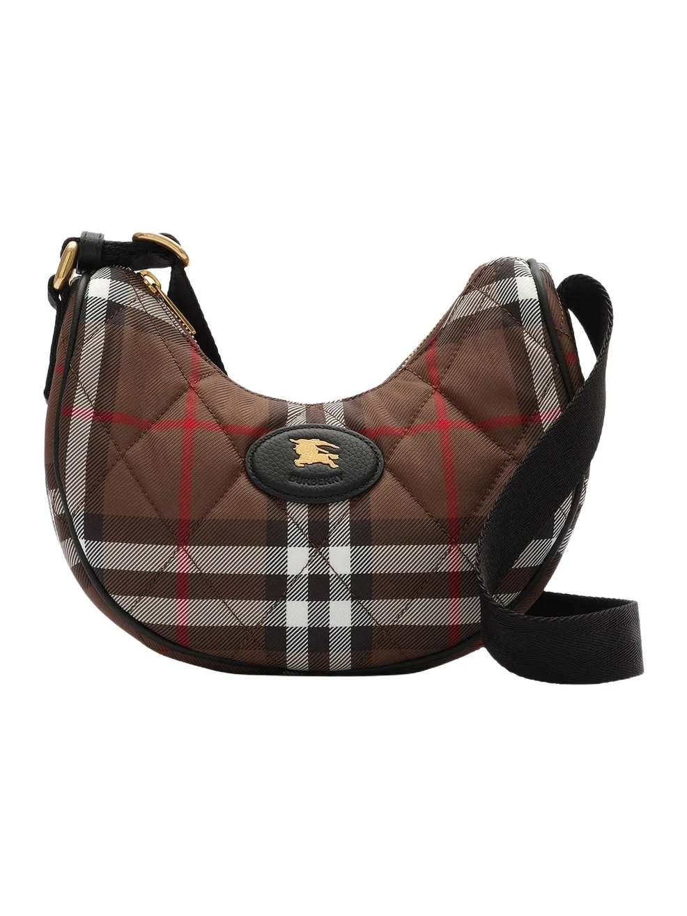 Women's Horseshoe Check Crossbody Bag Women's Horseshoe Check Crossbody Bag