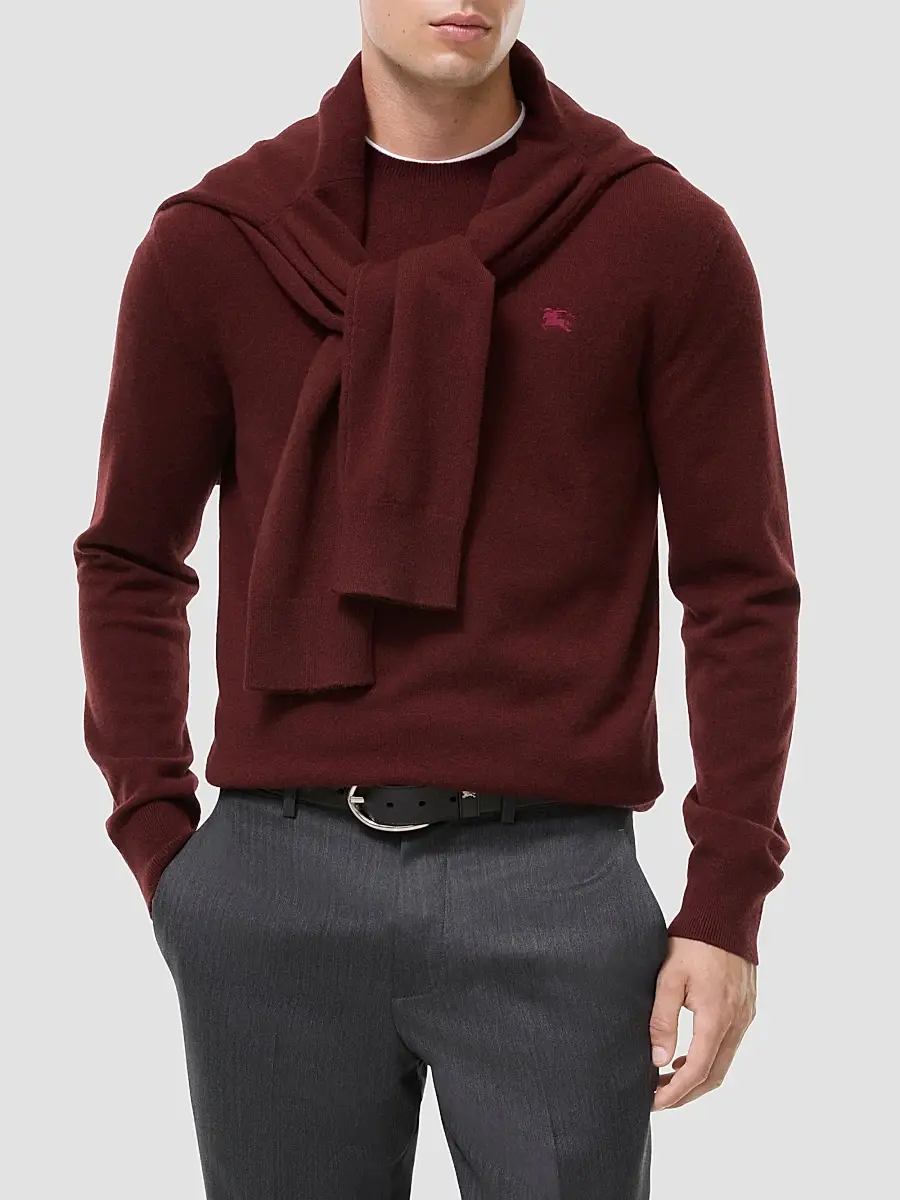 Burberry Men's Clifford EKD Crewneck Sweater | Thumbnail 2 Burberry Men's Clifford EKD Crewneck Sweater | Thumbnail 2