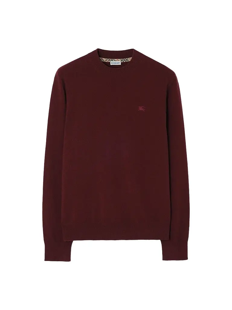 Burberry Men's Clifford EKD Crewneck Sweater | Image 1 Burberry Men's Clifford EKD Crewneck Sweater | Image 1