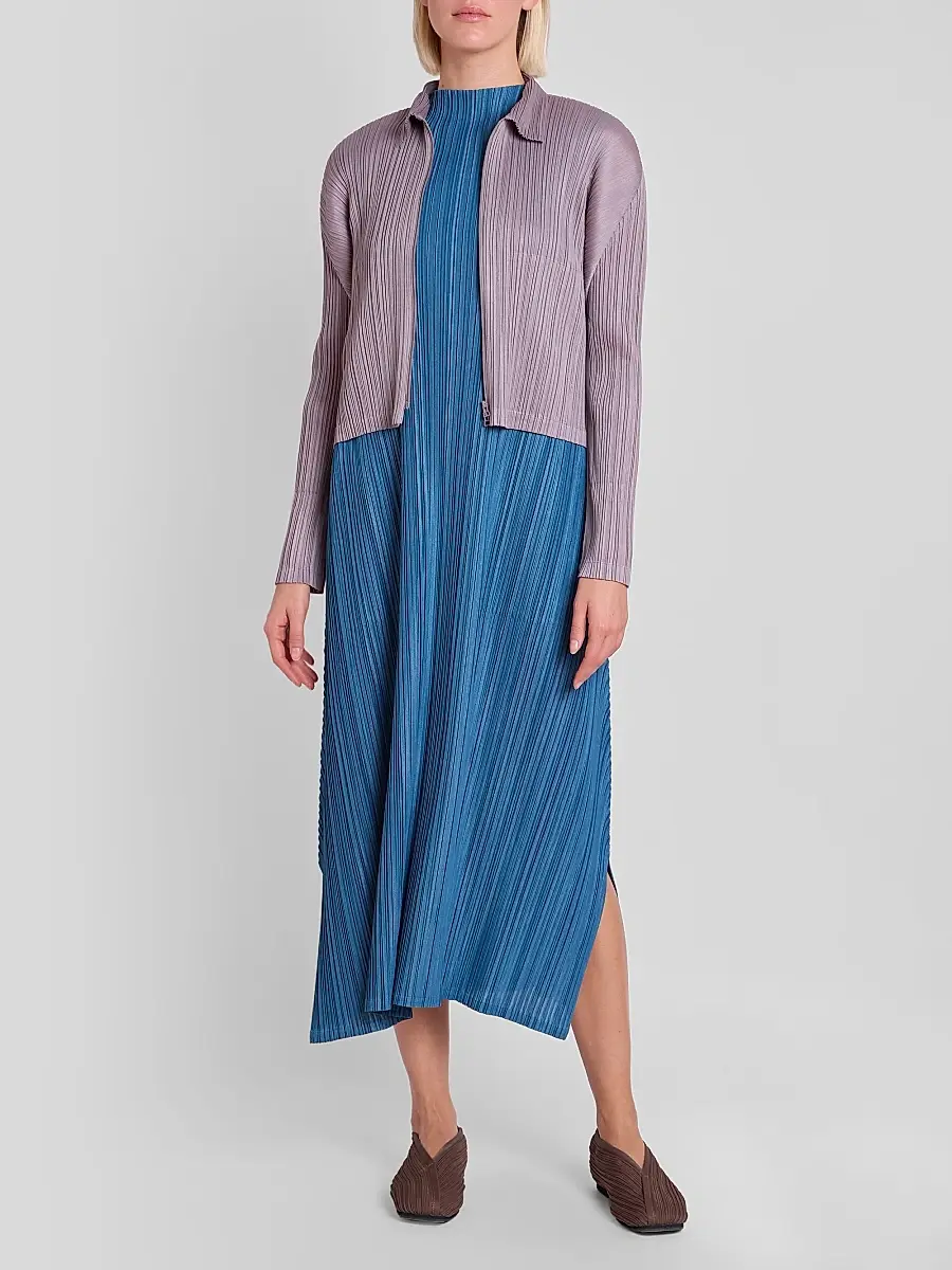 Pleats Please Issey Miyake Women's Monthly Colors: August Blouson Jacket | Thumbnail 2 Pleats Please Issey Miyake Women's Monthly Colors: August Blouson Jacket | Thumbnail 2
