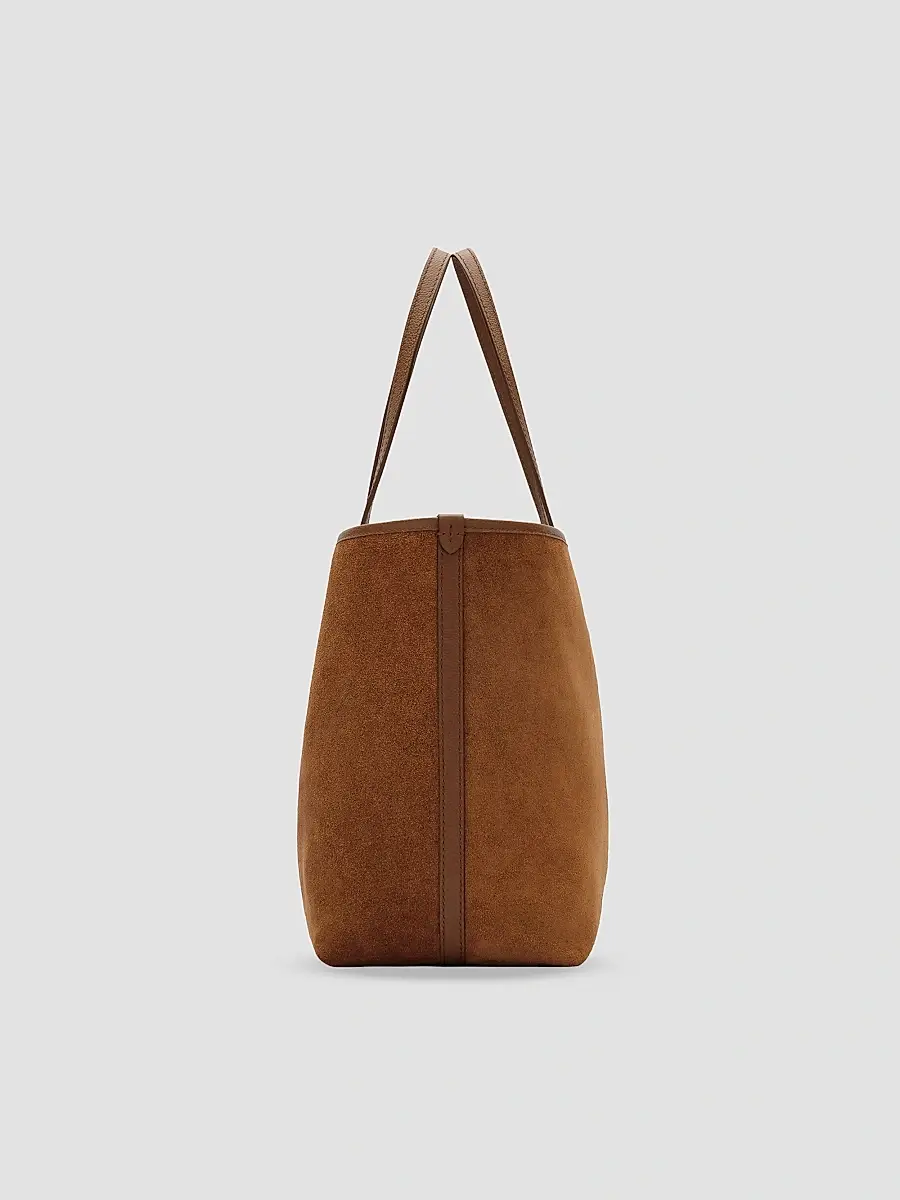 Burberry Women's Medium Bloomsbury Check Reversible Tote Bag | Thumbnail 5 Burberry Women's Medium Bloomsbury Check Reversible Tote Bag | Thumbnail 5