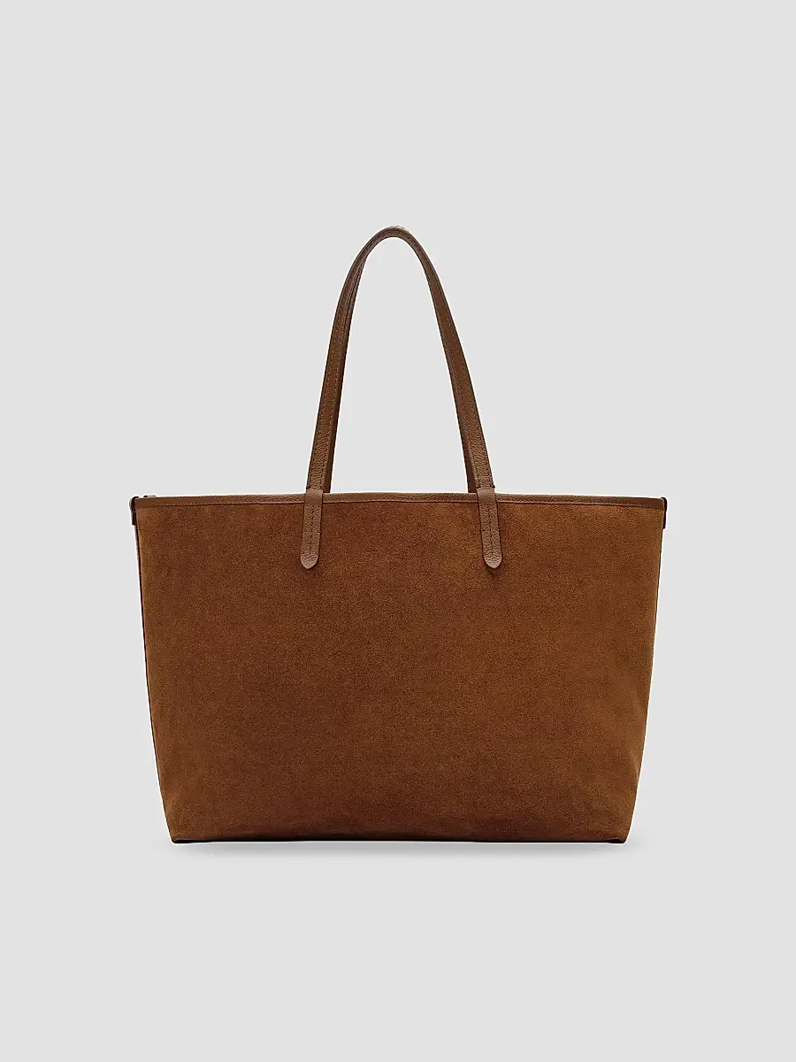 Burberry Women's Medium Bloomsbury Check Reversible Tote Bag | Thumbnail 6 Burberry Women's Medium Bloomsbury Check Reversible Tote Bag | Thumbnail 6