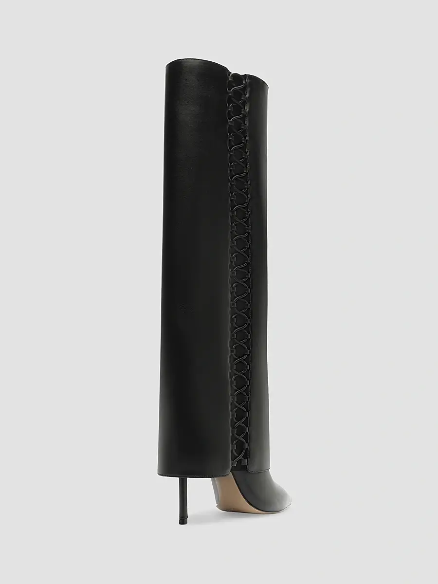 Alexandre Birman Women's Holly 100MM Leather Knee-High Boots | Thumbnail 3 Alexandre Birman Women's Holly 100MM Leather Knee-High Boots | Thumbnail 3