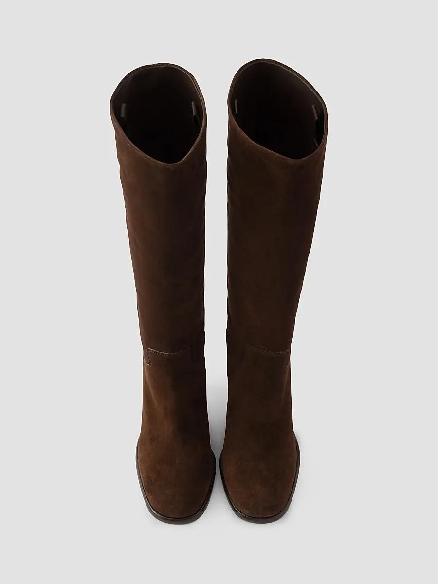 Prada Women's Suede Boots | Thumbnail 2 Prada Women's Suede Boots | Thumbnail 2