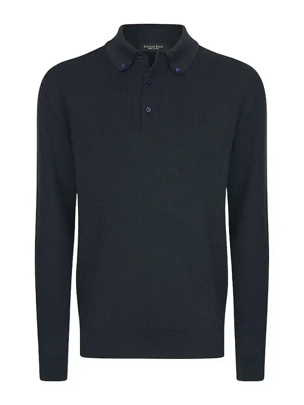 Stefano Ricci Men's Three-Button Polo Shirt