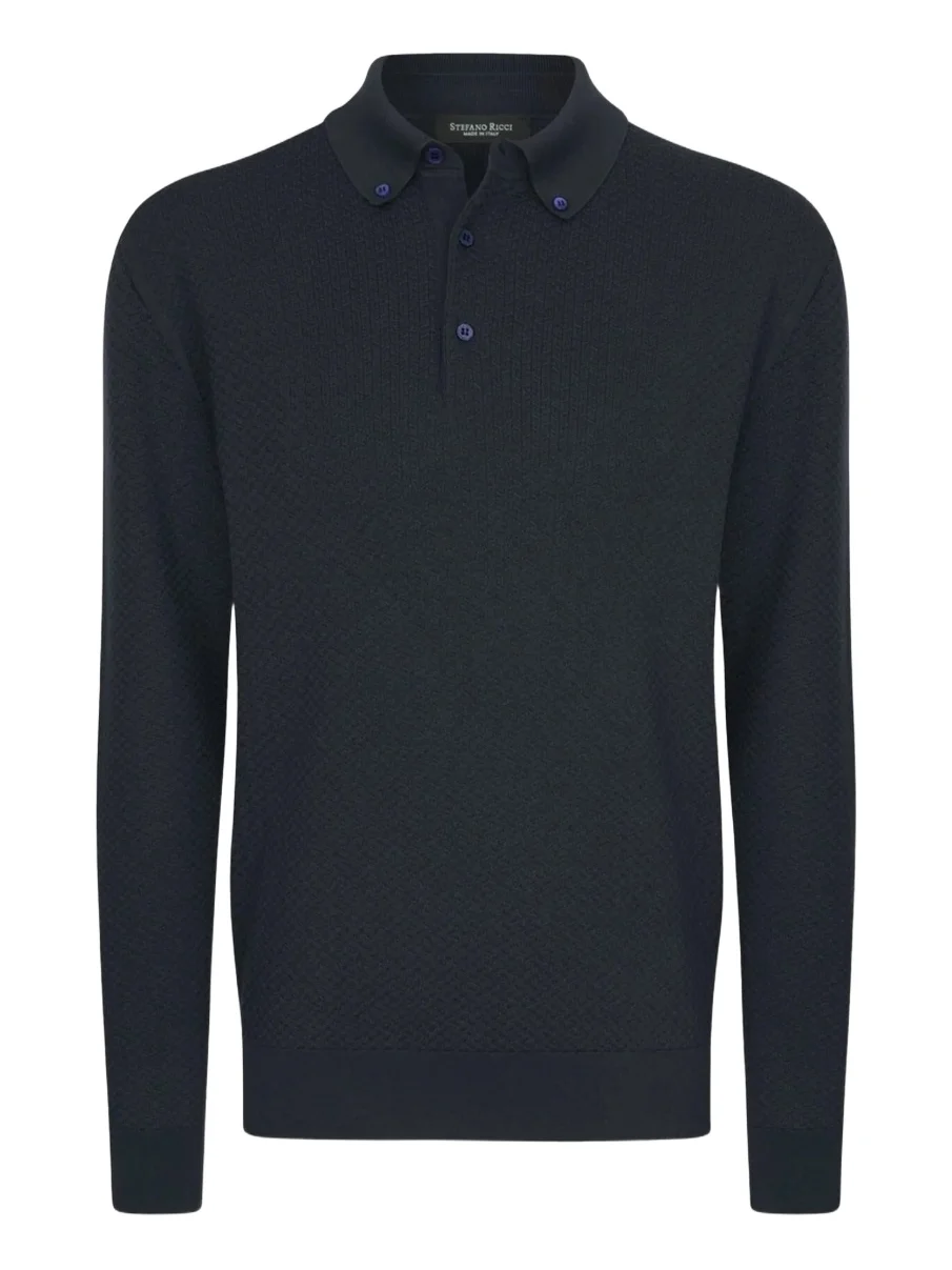 Stefano Ricci Men's Three-Button Polo Shirt