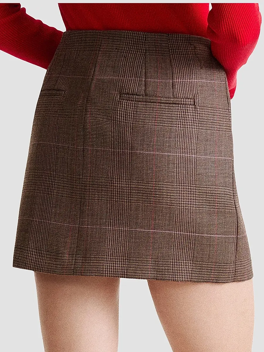 Marella Women's Darted Mini Skirt | Thumbnail 4 Marella Women's Darted Mini Skirt | Thumbnail 4