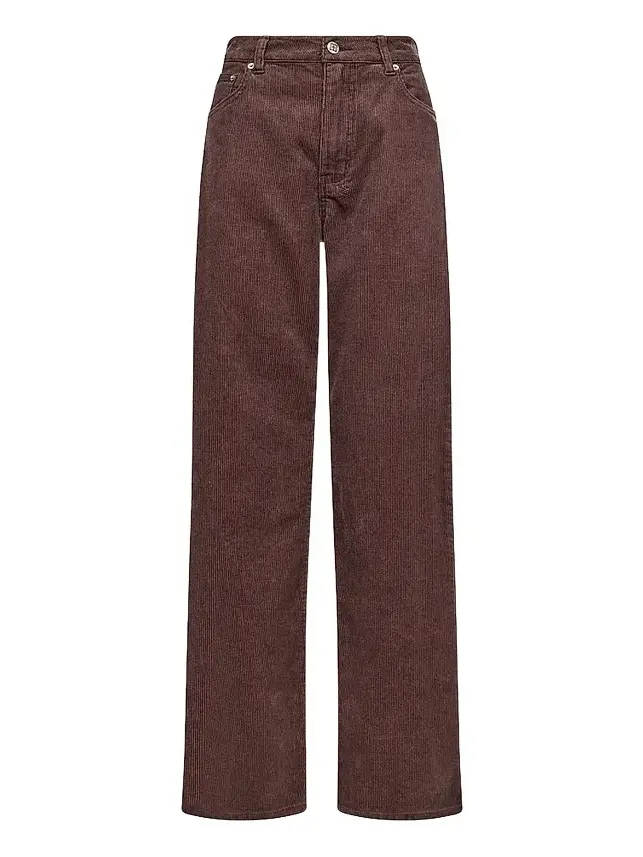 Women's Low Rider Corduroy Wide-Leg Jeans Women's Low Rider Corduroy Wide-Leg Jeans