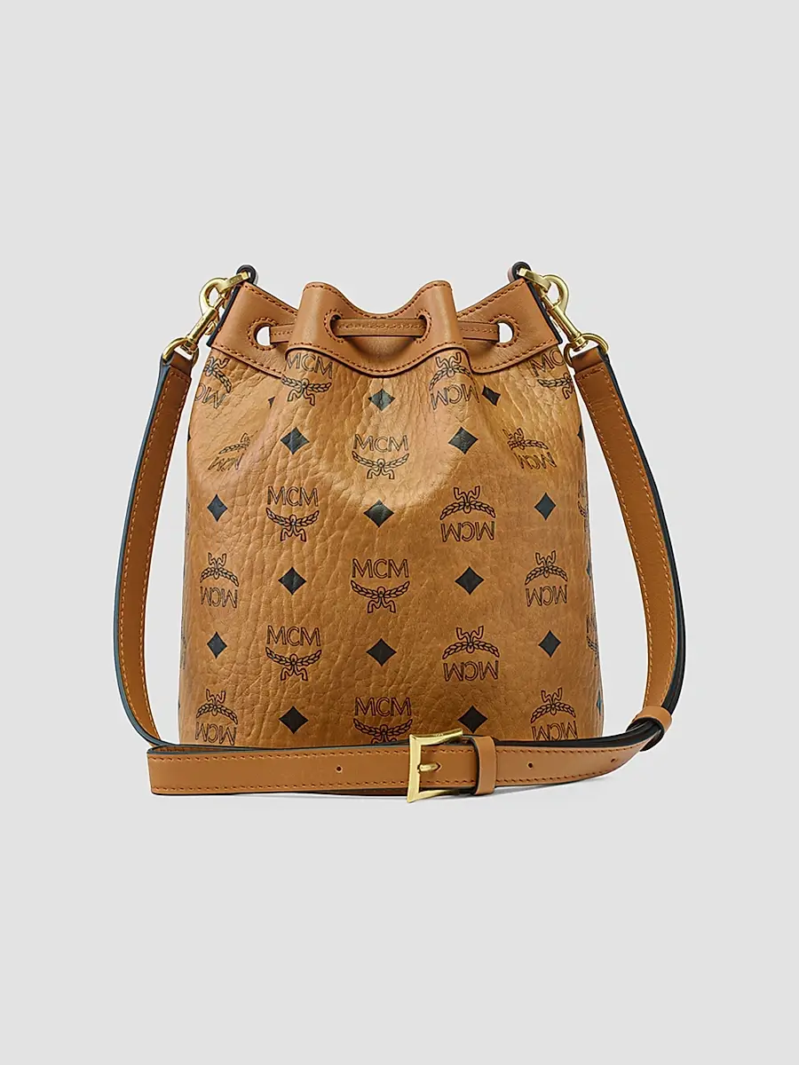 MCM Women's Dessau VI Drawstring Mini Bucket Bag | Thumbnail 2