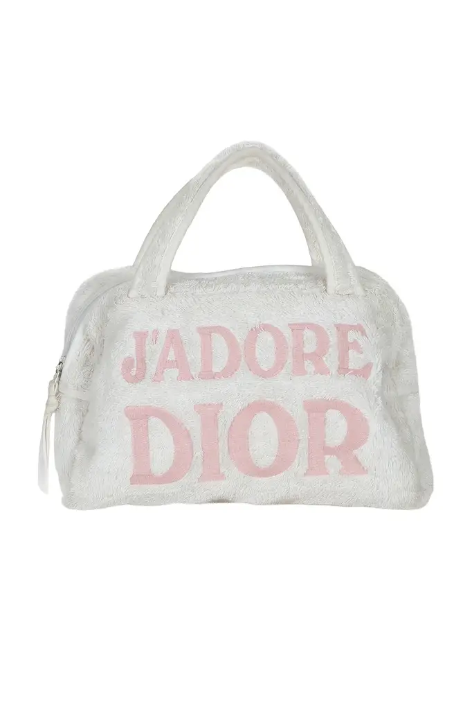 Dior Dior Terry J'Adore Dior Boston Bag