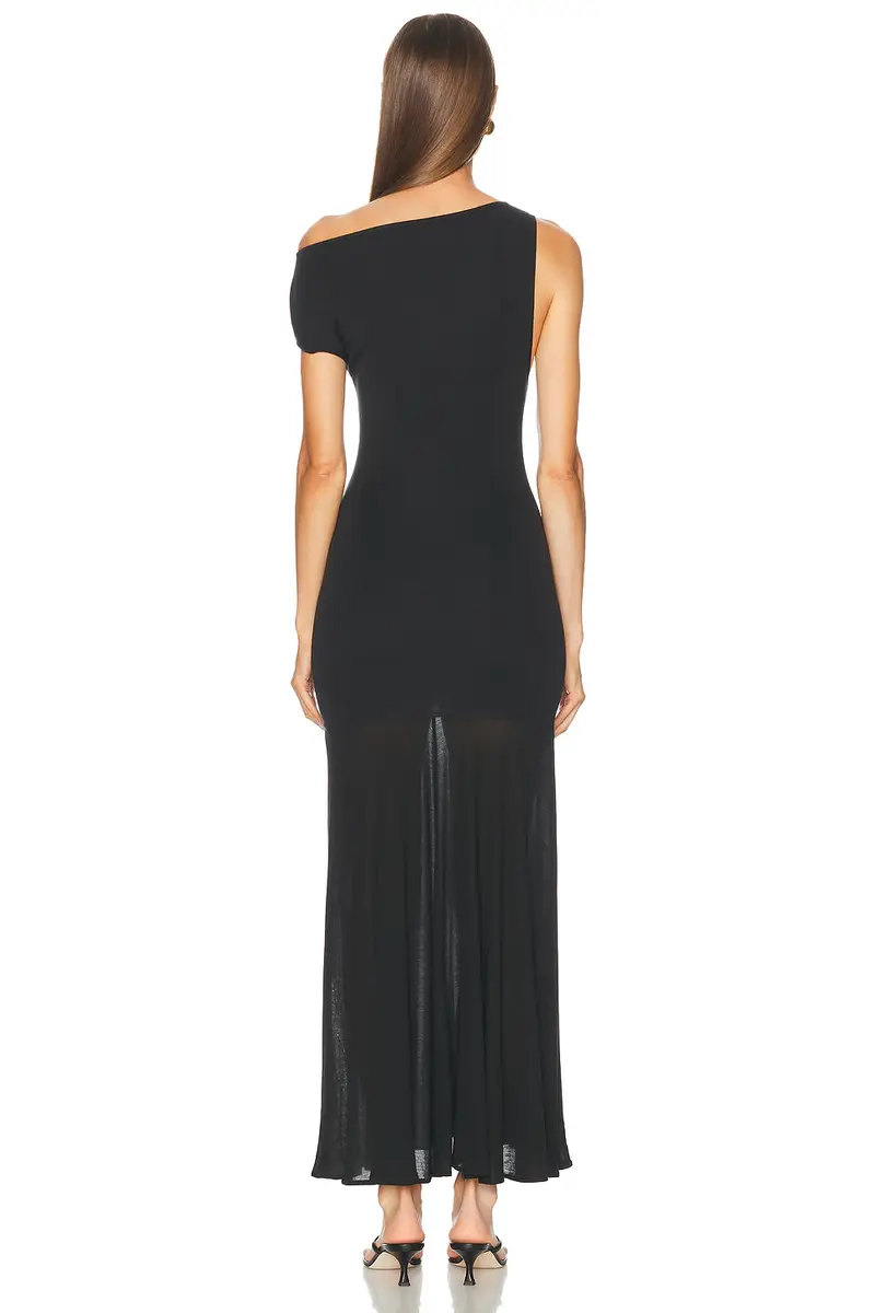 St. Agni Fine Jersey Circle Hem Dress | Thumbnail 4