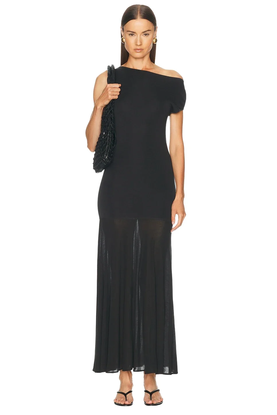 Fine Jersey Circle Hem Dress