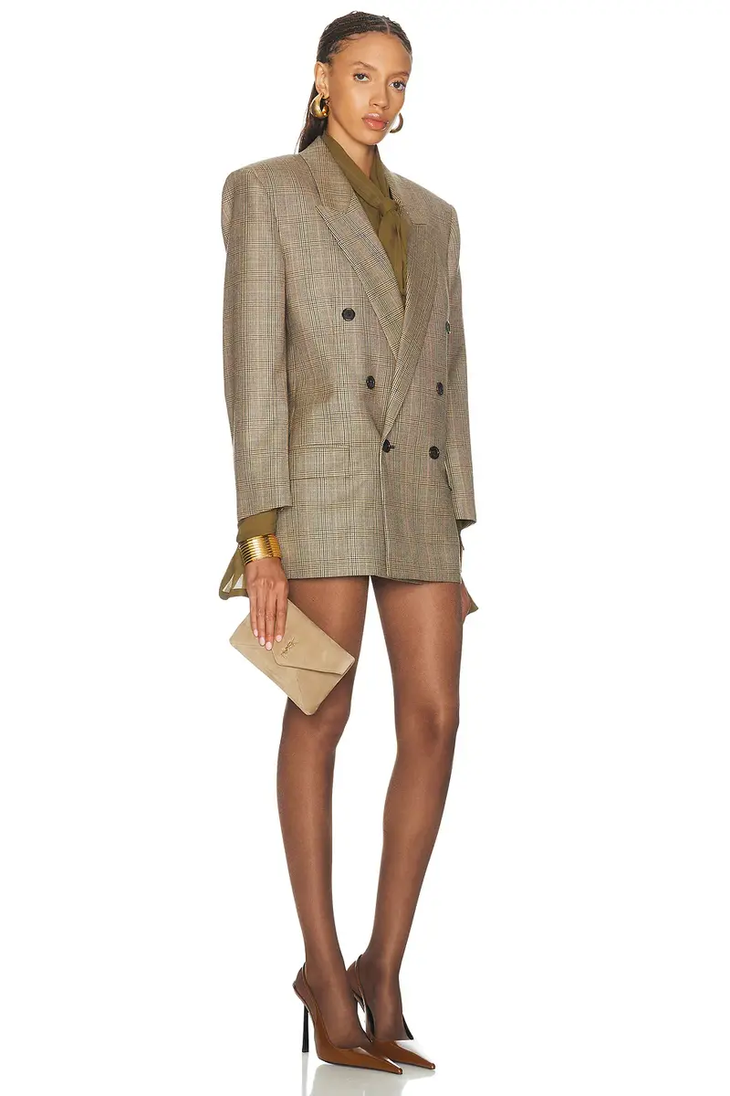 Saint Laurent Small On Chain Pouch | Thumbnail 2