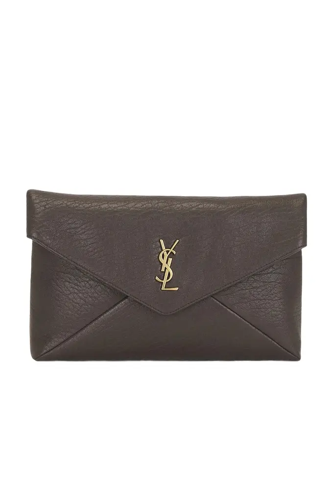 Saint Laurent Large Envelope Pouch Bag | Image 1 Saint Laurent Large Envelope Pouch Bag | Image 1