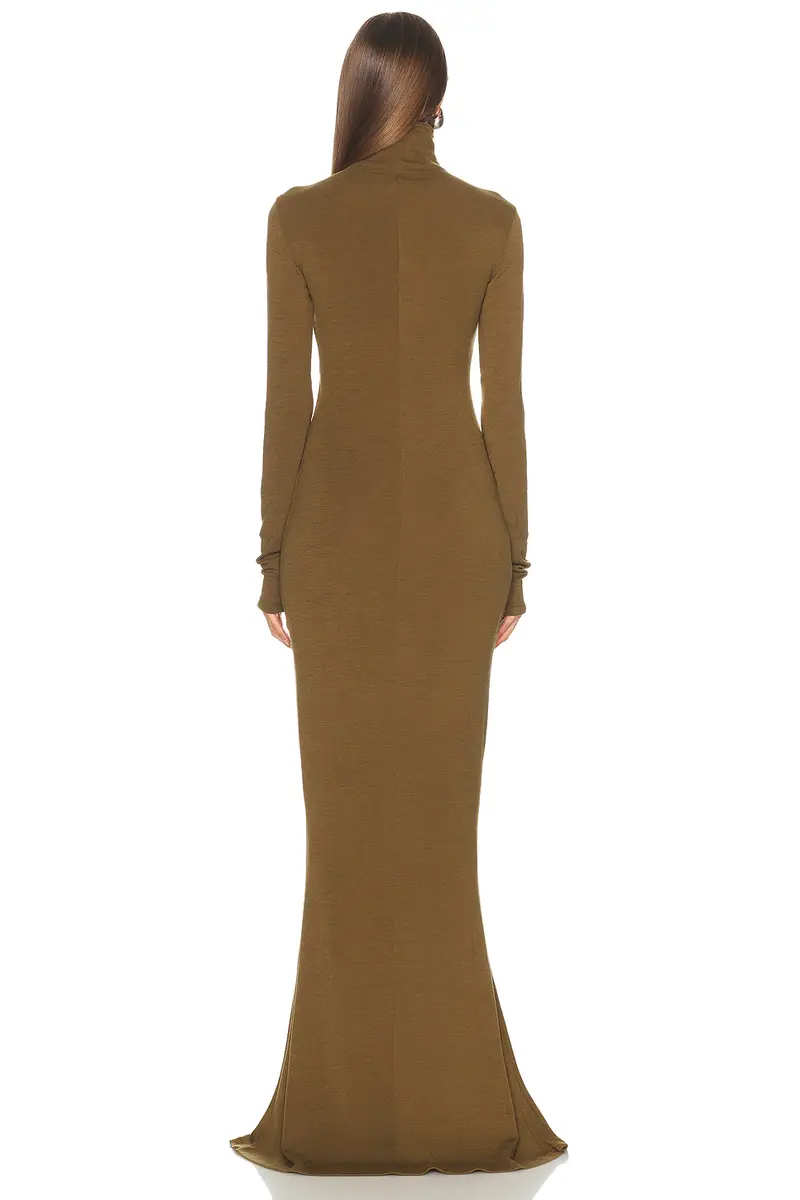 Mugler Column Maxi Dress | Thumbnail 3