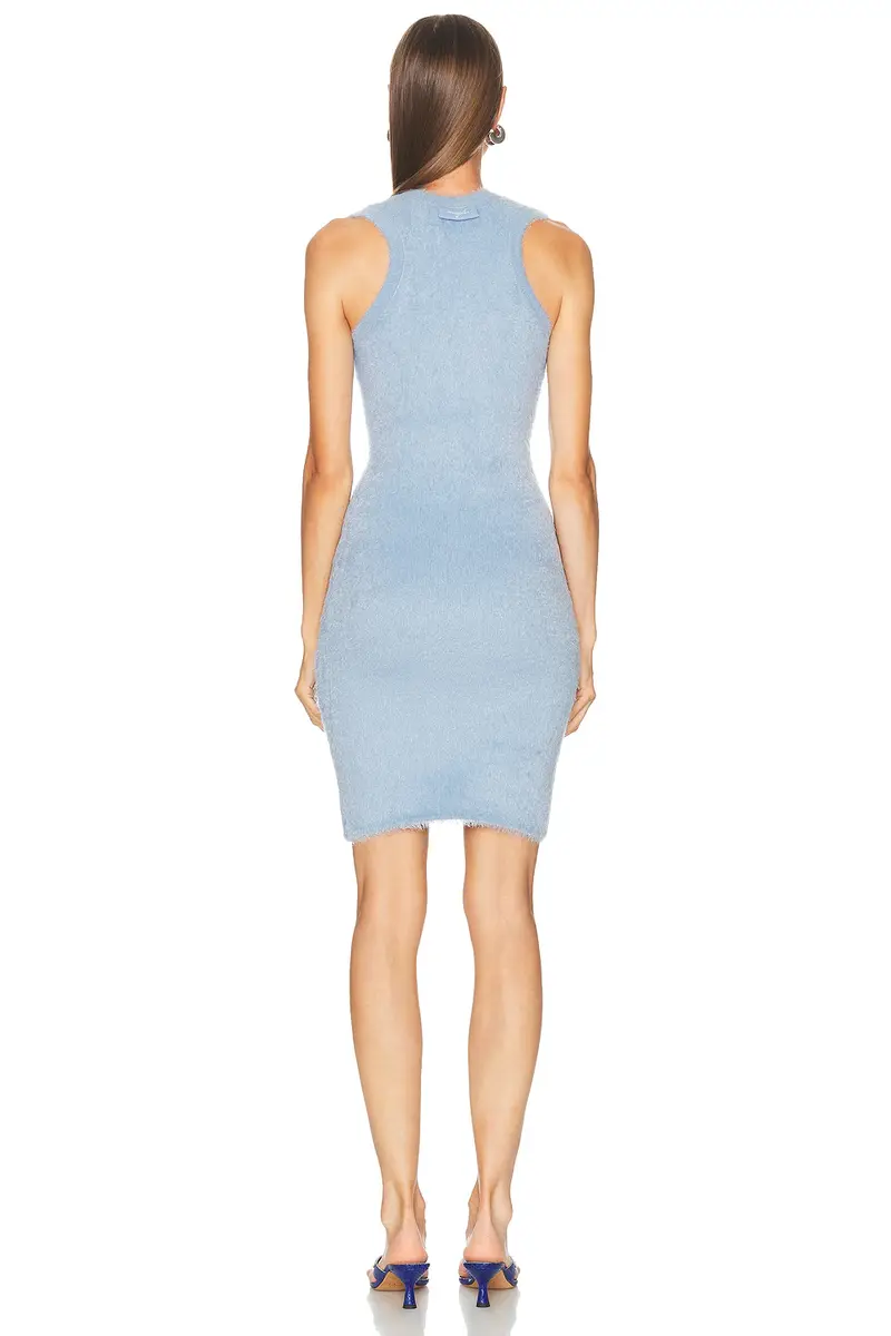 Mugler Brushed Knit Dress | Thumbnail 3 Mugler Brushed Knit Dress | Thumbnail 3